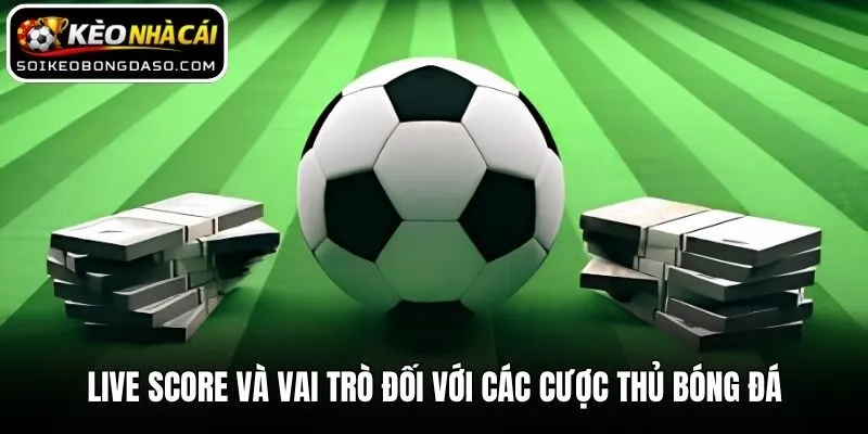 Live Score 1 Live Score và vai trò đối với các cược thủ bóng đá